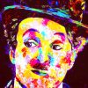 Charlie Chaplin Art painting by numbers
