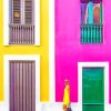 Colorful Houses Spain painting by numbers