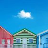 Colorful Houses In Portugal paint by numbers