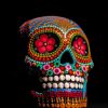 Colorful Skull painting by numbers