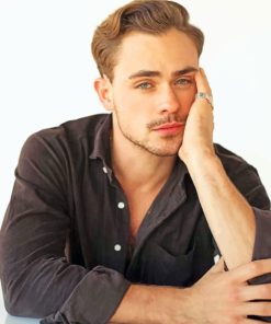 Dacre Montgomery paint by numbers