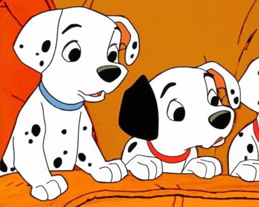 Dalmatians Disney Dogs paint by numbers