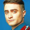 Daniel Radcliffe Hairstyle paint by numbers