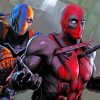 Deadpool Injured In A Fight paint by numbers