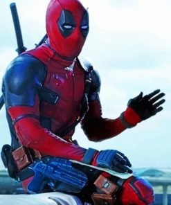 Dead Pool painting by numbers