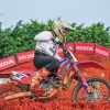 Dirt Bike In The Mud paint by numbers