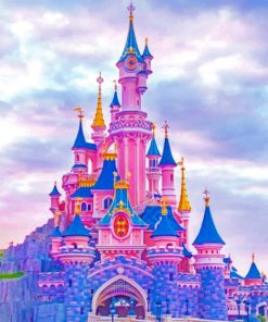 Disney Land Paris painting by numbers