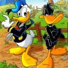 Donald And Duff paint by numbers