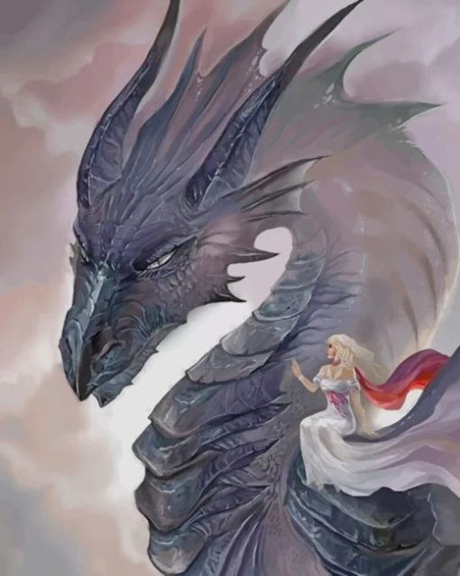 A Dragon And A Lady paint by numbers