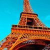 Eiffel Tower Paris painting by numbers