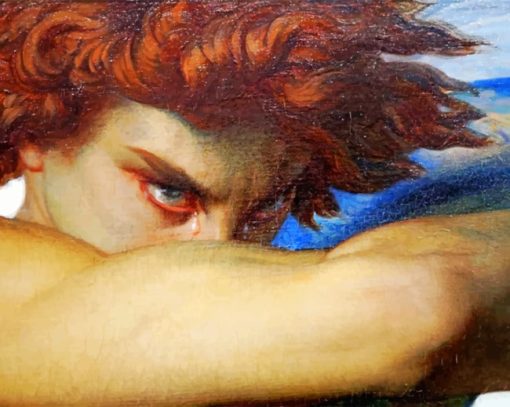 Fallen Angel Alexandre Cabanel paint by numbers