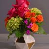 Vase Of Colorful Flowers paint by numbers