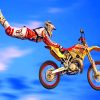 Freestyle Motocross paint by numbers