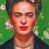 Frida Kalho Portrait painting by numbers