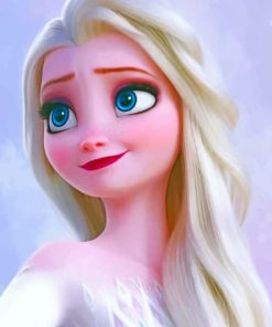 Frozen Elza paint by numbers