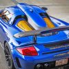 Blue Gemballa Mirage paint by numbers