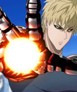 Genos Shooting Closeup paint by numbers