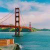 Golden State Bridge San Francisco painting by numbers