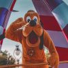 Goofy Character Costume paint by numbers