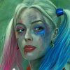 Harley Quinn Animated paint by numbers