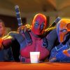 Deadpool Drinking paint by numbers
