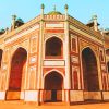 Humayuns Tomb Landmark paint by numbers