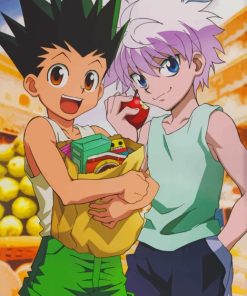 Hunter X Hunter painting by numbers