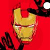 Iron Man painting by numbers