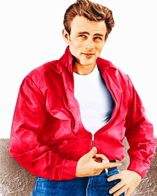 James Dean paint by numbers