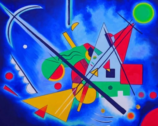 Kandinsky's Arts paint by numbers