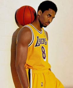 Kobe Bryant painting by numbers