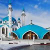 Kul Sharif Mosque Kazan paint by numbers