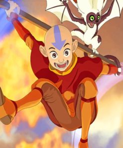 The Last Air Bender paint by numbers