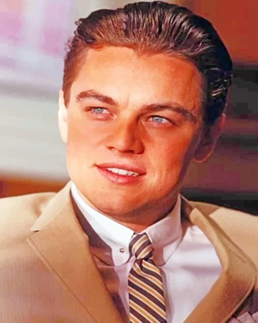Legend Leonardo DiCaprio paint by numbers