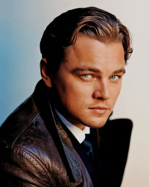 Leonardo Dicaprio paiting by numbers
