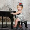 Little Girl Playing Piano paint by numbers