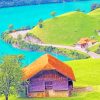 Lucerne Switzerland Nature paint by numbers