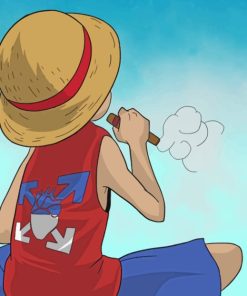 Luffy Character From One Peace painting by numbers