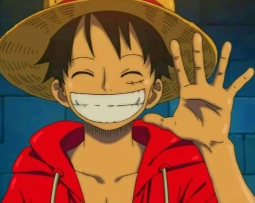 Luffy From One Peace painting by numbers