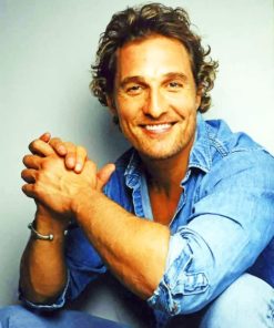Matthew Mcconaughey paint by numbers