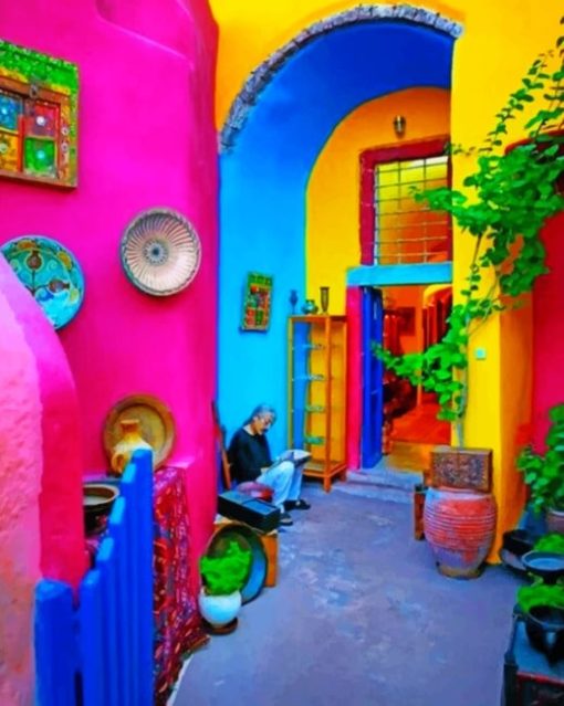 Mexican Decor Styles painting by numbers