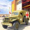 Military Old Car paint by numbers