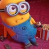 Minions Eating Pop Corn painting by numbers