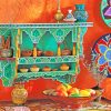 Moroccan designs paint by numbers