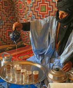 Moroccan Tea Culture painting by numbers