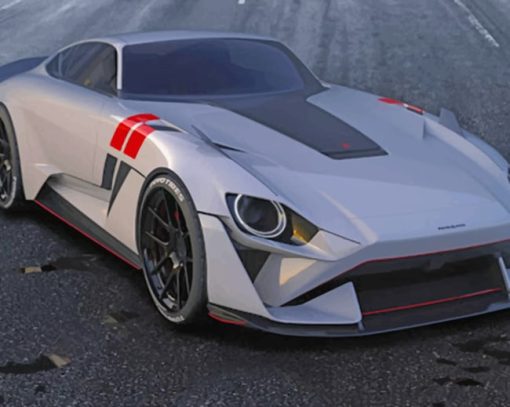 New Nissan Z paint by numbers