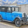Old Blue Car painting by numbers