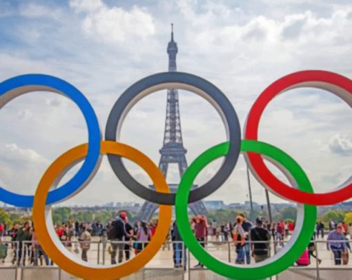 Olympics In Paris paint by numbers