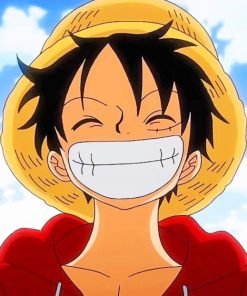 One Peace Luffy painting by numbers