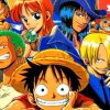 One Piece Anime Characters paint by numbers